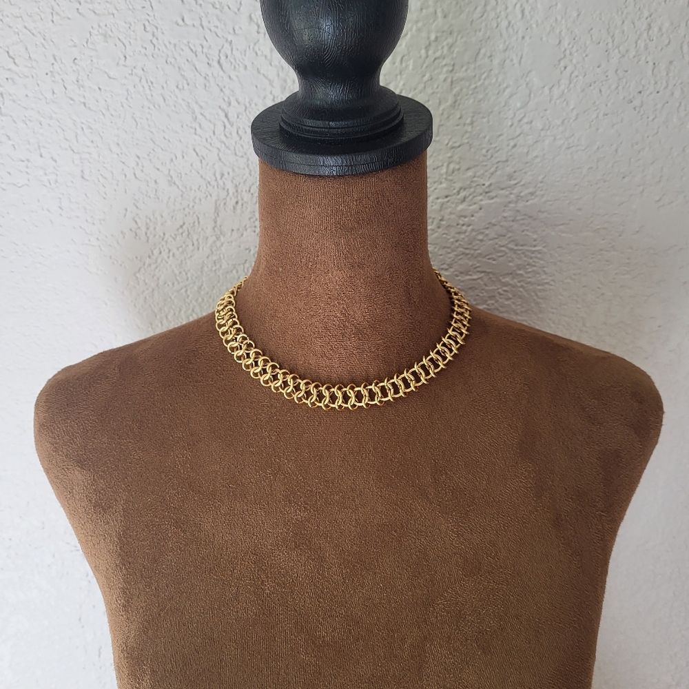 Alex and Ani Vintage Sixty Six Empress Chain Necklace